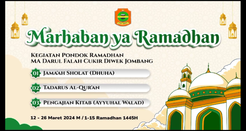MARHABAN YA RAMADHAN