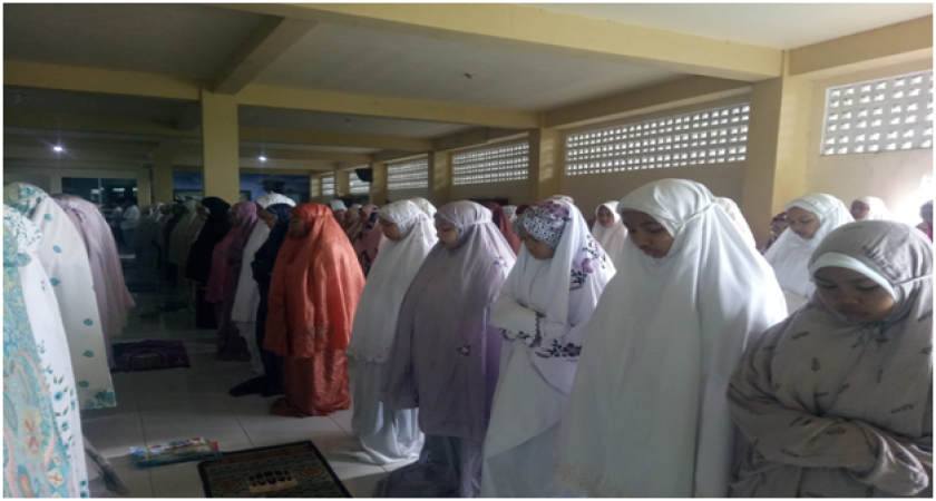 Kegiatan Pembiasaan Sholat Berjama’ah