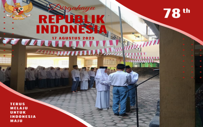 Upacara HUT Ke-77 Kemerdekaan RI di MA Darul Falah Cukir Berjalan Lancar