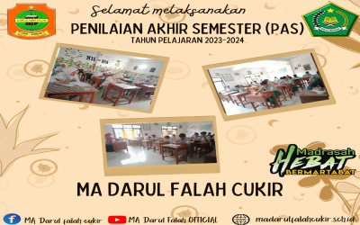 Pelaksanaan Ujian Penilaian Akhir Semester (PAS) Semester Ganjil
